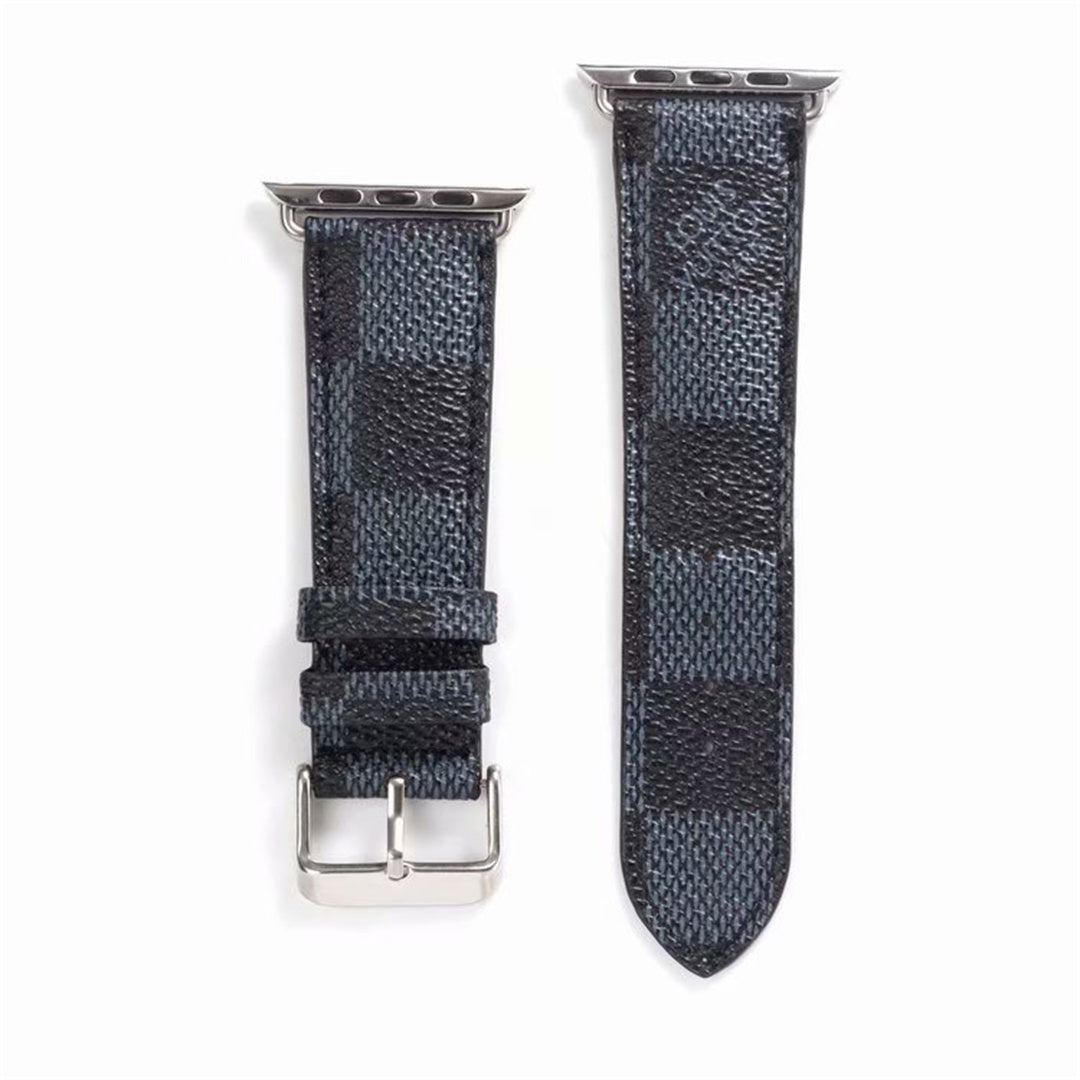Louis Vuitton Brown Luxury Classic Strap For Apple Watch
