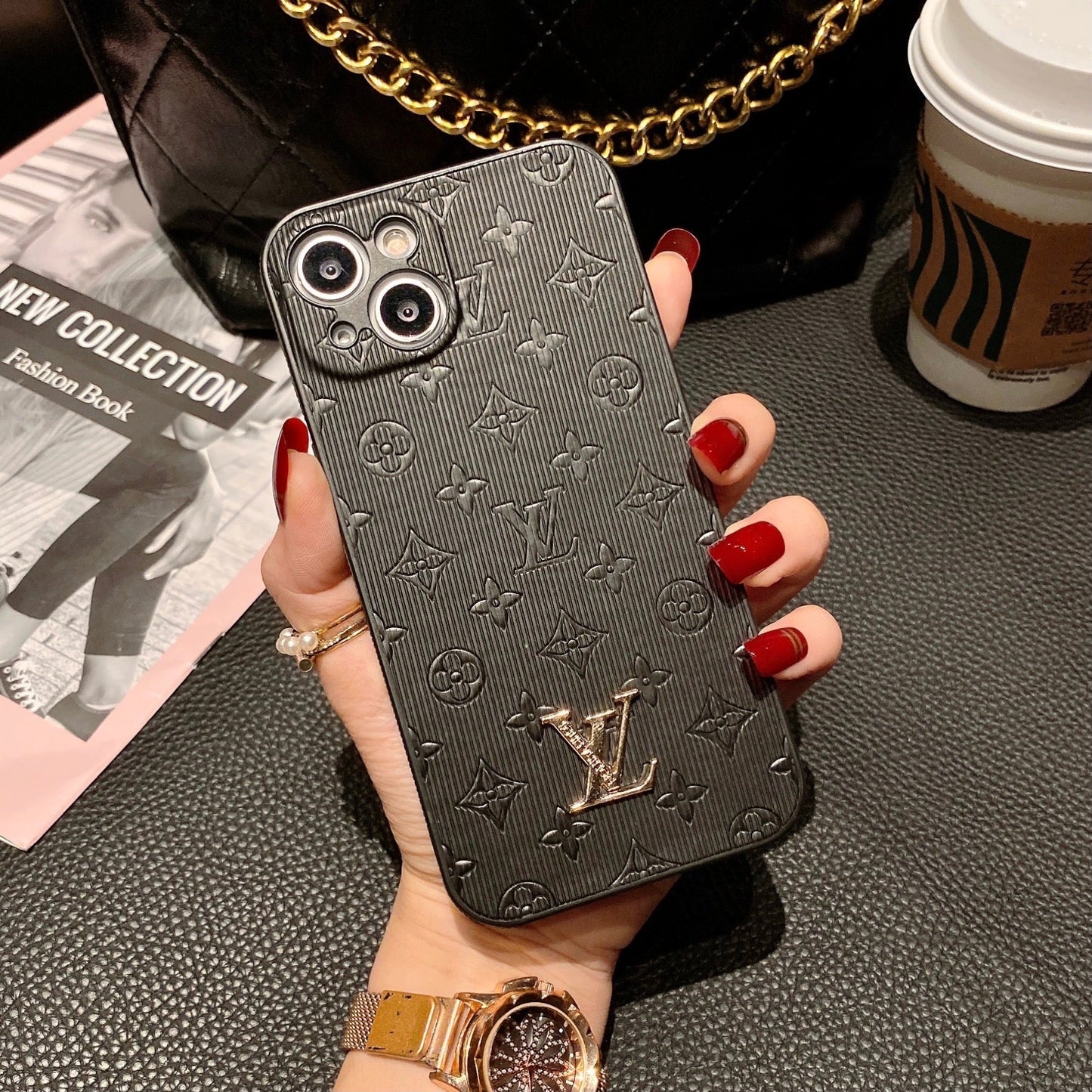 Designer Lux LV iPhone Case