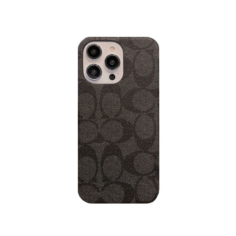 Designer Classic Coach iPhone Case Coffee -JDK241426 Inspired