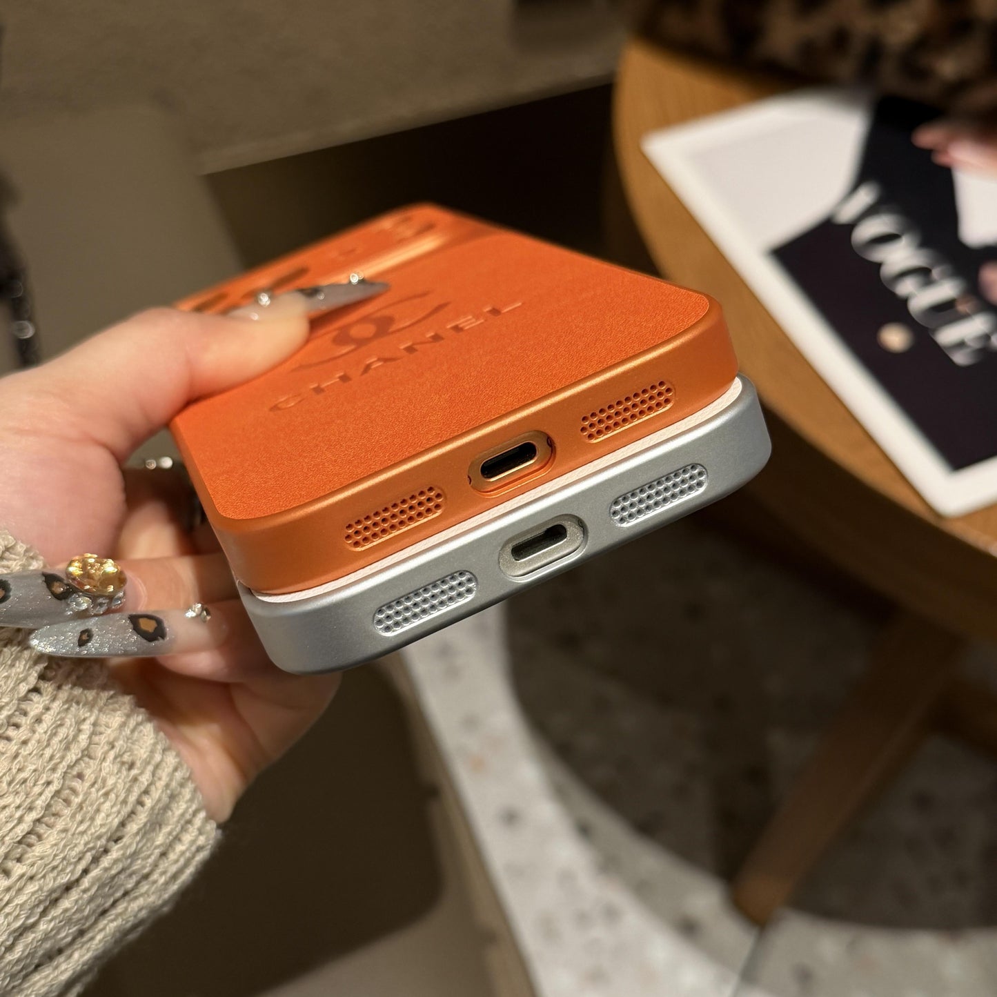 Luxury Chanel Protective iPhone Case