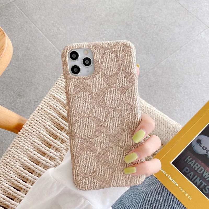 Designer Classic Coach iPhone Case Coffee -JDK241426 Inspired
