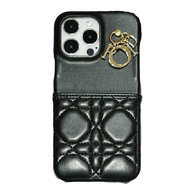 Inspired Designer Christian Dior Leather iPhone Case