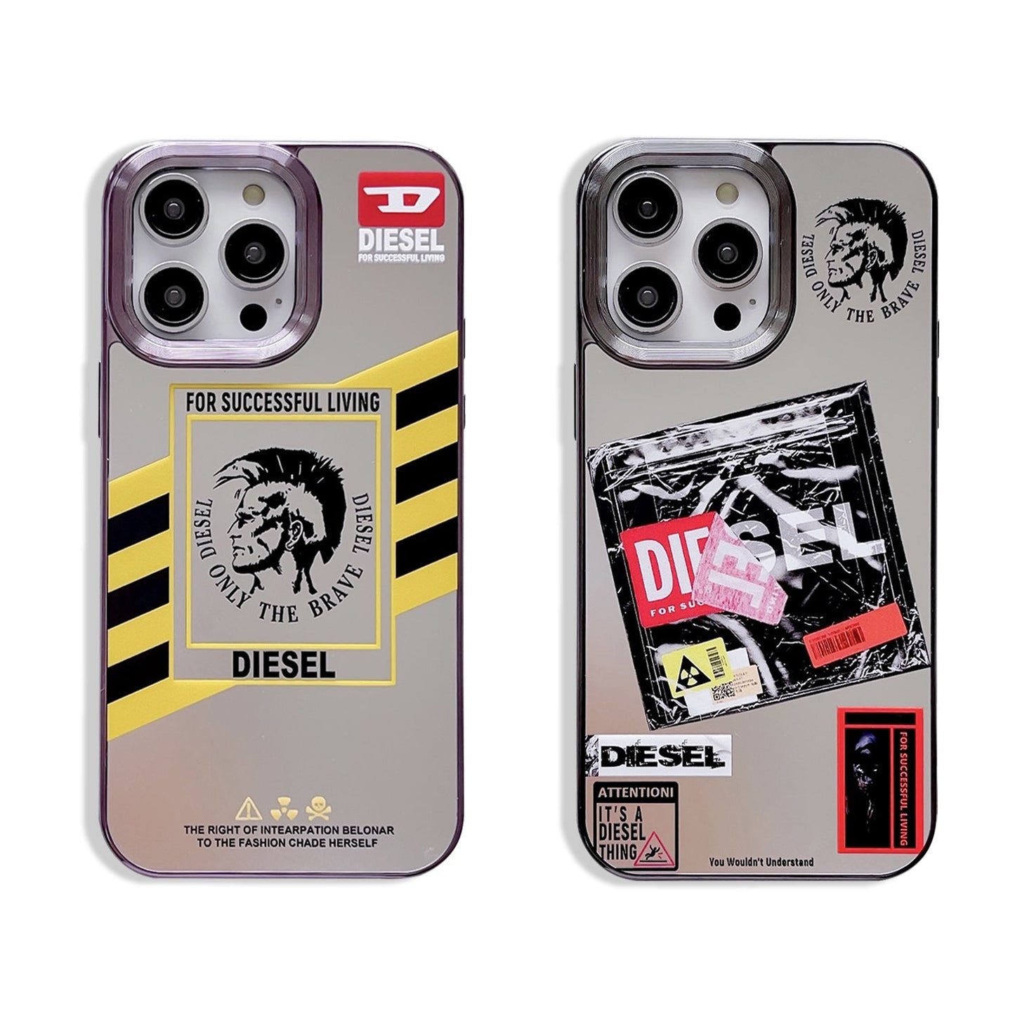 Designer DIESEL iPhone case A27 A28 Inspired