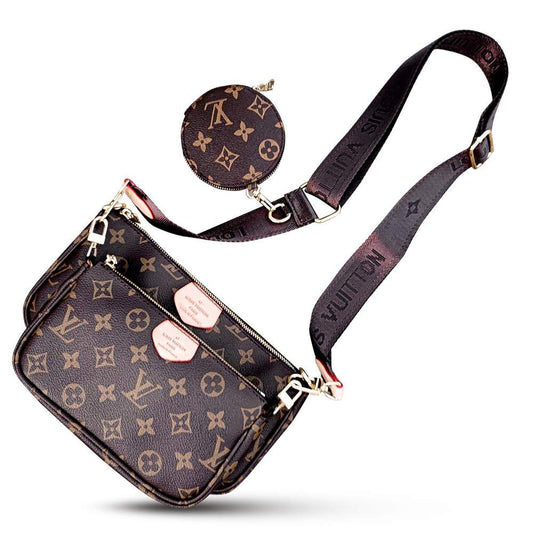 Designer Allure 3-in-1 Phone Case with Detachable Strap Inspired