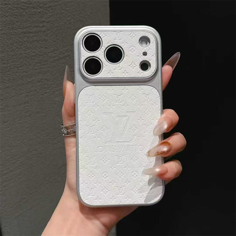 Designer Orange Case For iPhone 17/ 16 / 15 / 14
