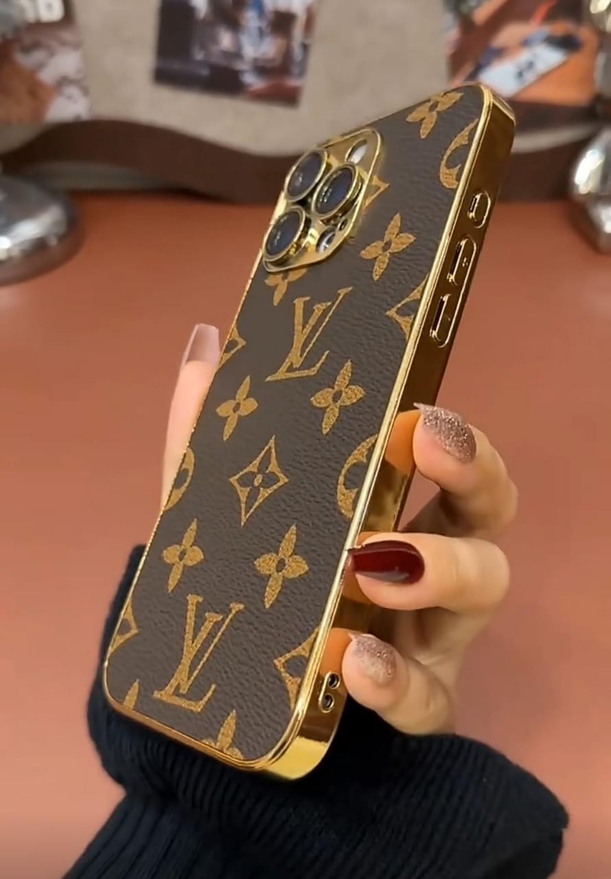LUXURY LV IPHONE CASE LEATHER COVER