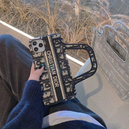 Lady Luxury Dior iPhone Case with Handbag