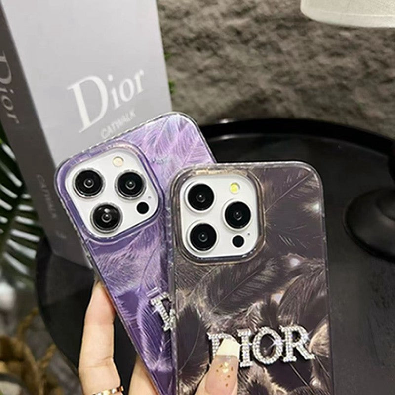 Christian Dior phone case iPhone 15 pro max – Slim Clear Phone Case