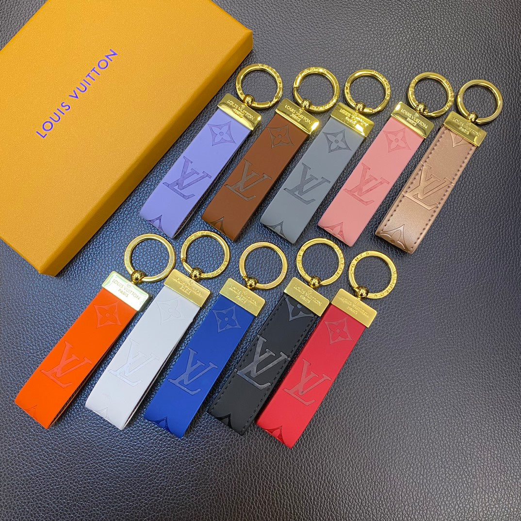 Louis Vuitton Leather Key Chain