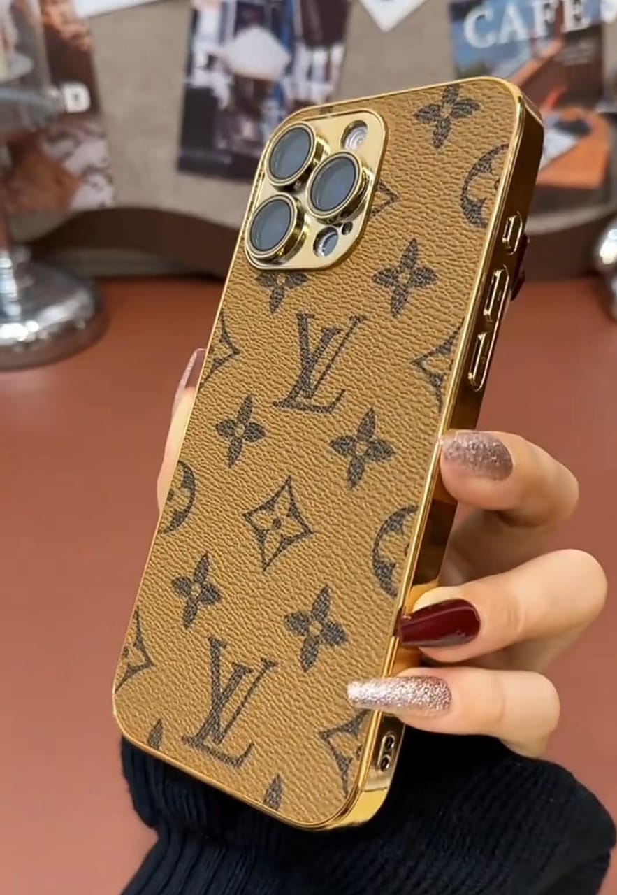 LUXURY LV IPHONE CASE LEATHER COVER