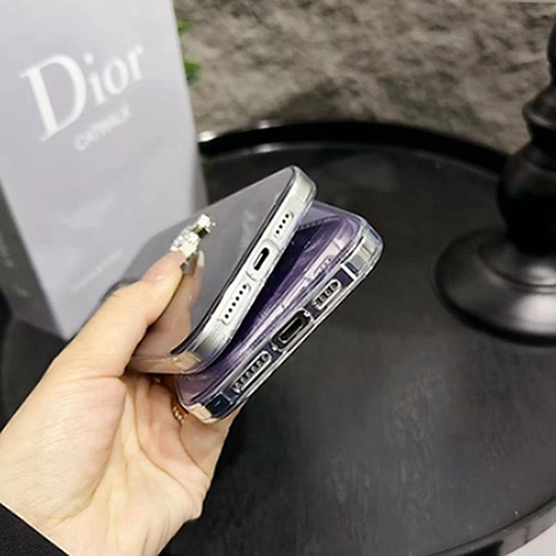 Christian Dior phone case iPhone 15 pro max – Slim Clear Phone Case