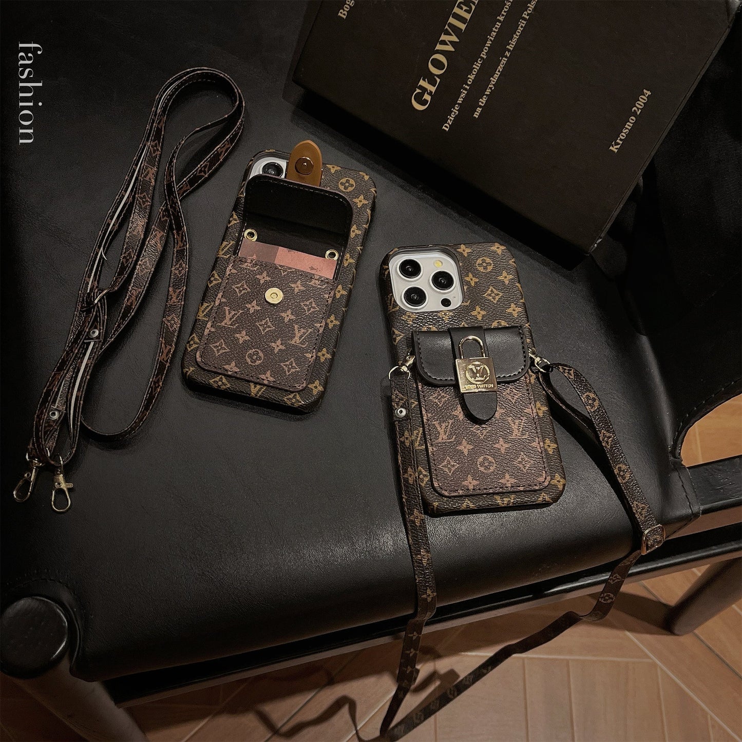 Louis Vuitton IPhone Crossbody Monogram Canvas iPhone Case