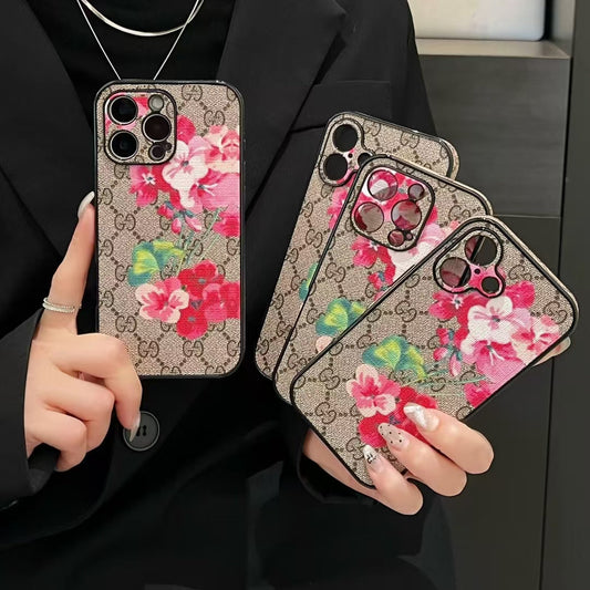 Inspired Gucci Flower IPhone Case