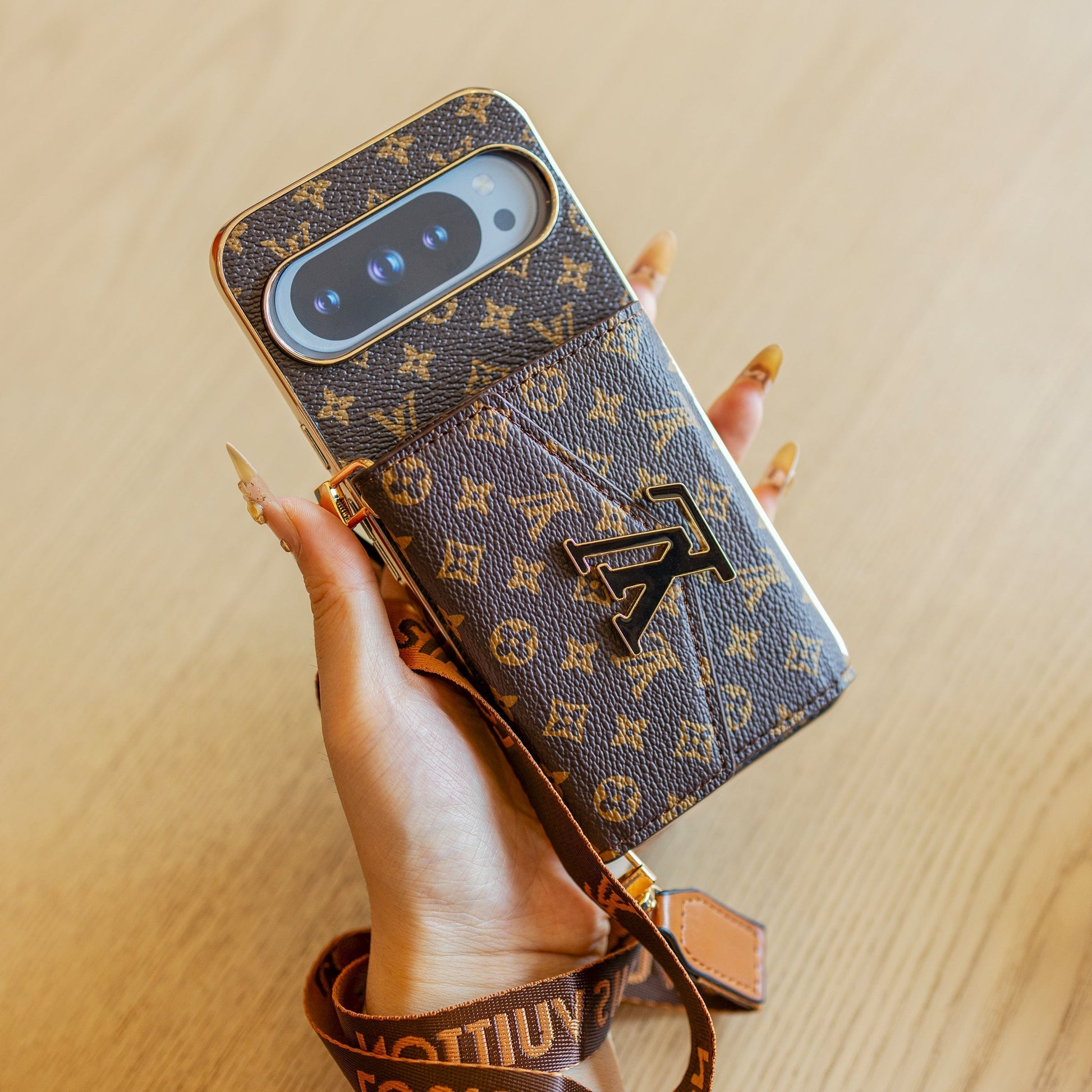 LV lanyard Google Pixel phone case