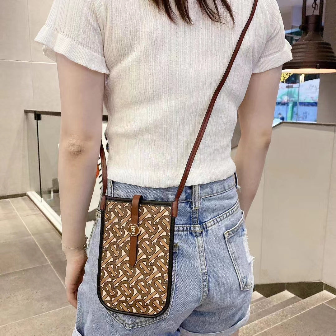 BR Crossbody Purse Mini Shoulder Bag Wallet Card Holder