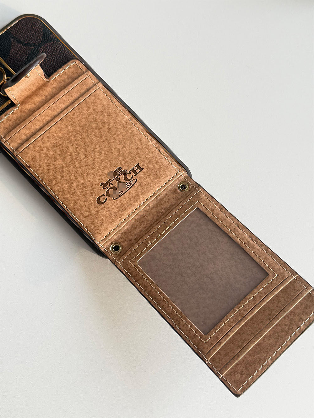 Coach IPhone Case With Card Holder