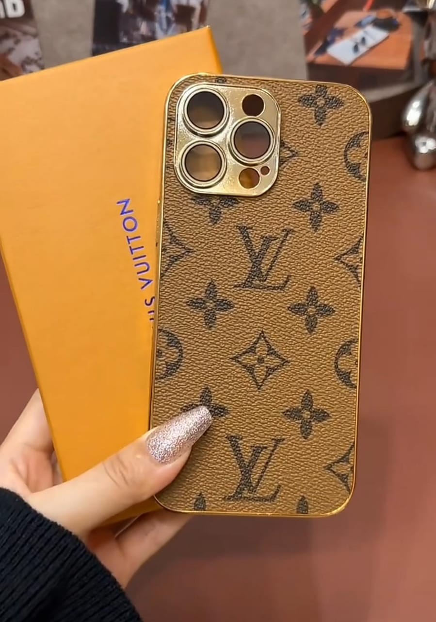 LUXURY LV IPHONE CASE LEATHER COVER