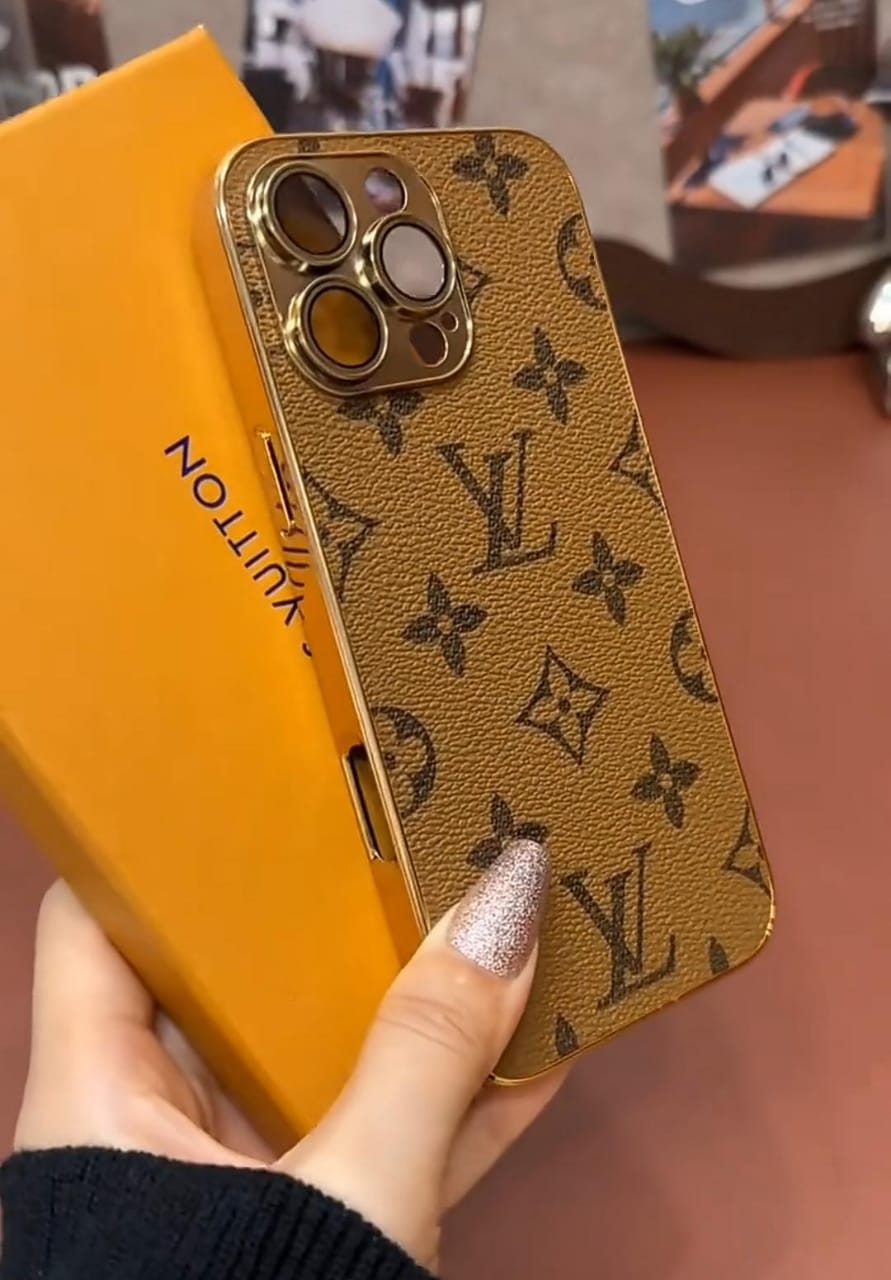 LUXURY LV IPHONE CASE LEATHER COVER
