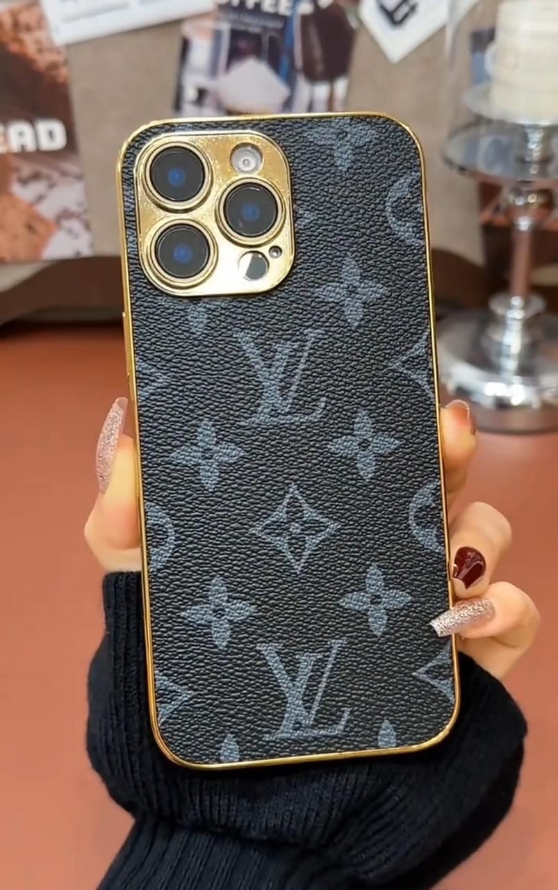 LUXURY LV IPHONE CASE LEATHER COVER