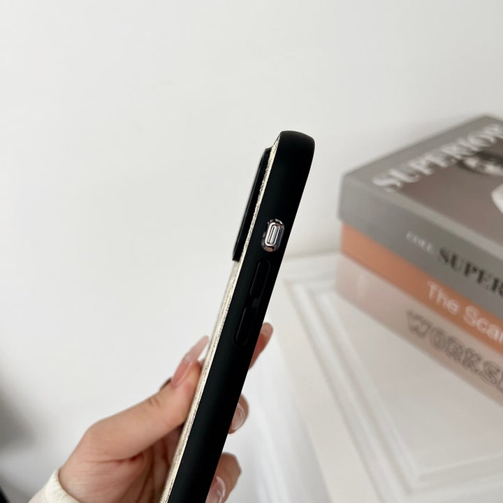 Louis Vuitton IPhone Case Leather With Crossbody Strap