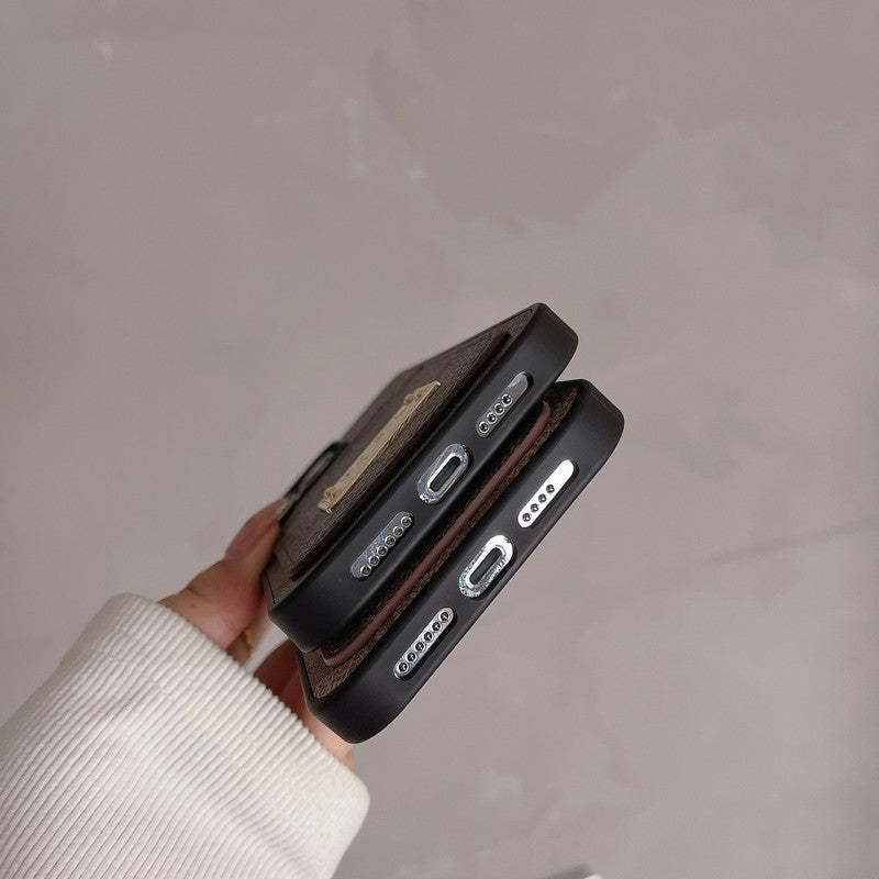 Luxury Coach Leather iPhone Case Inspired