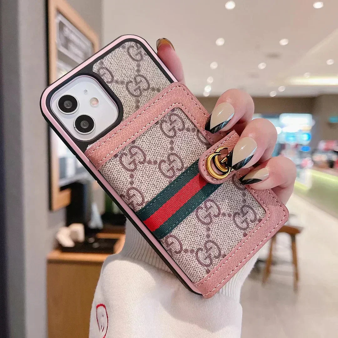 Gucci Iphone 16 Cardholder Max Cases – Luxury Designer Phone Case
