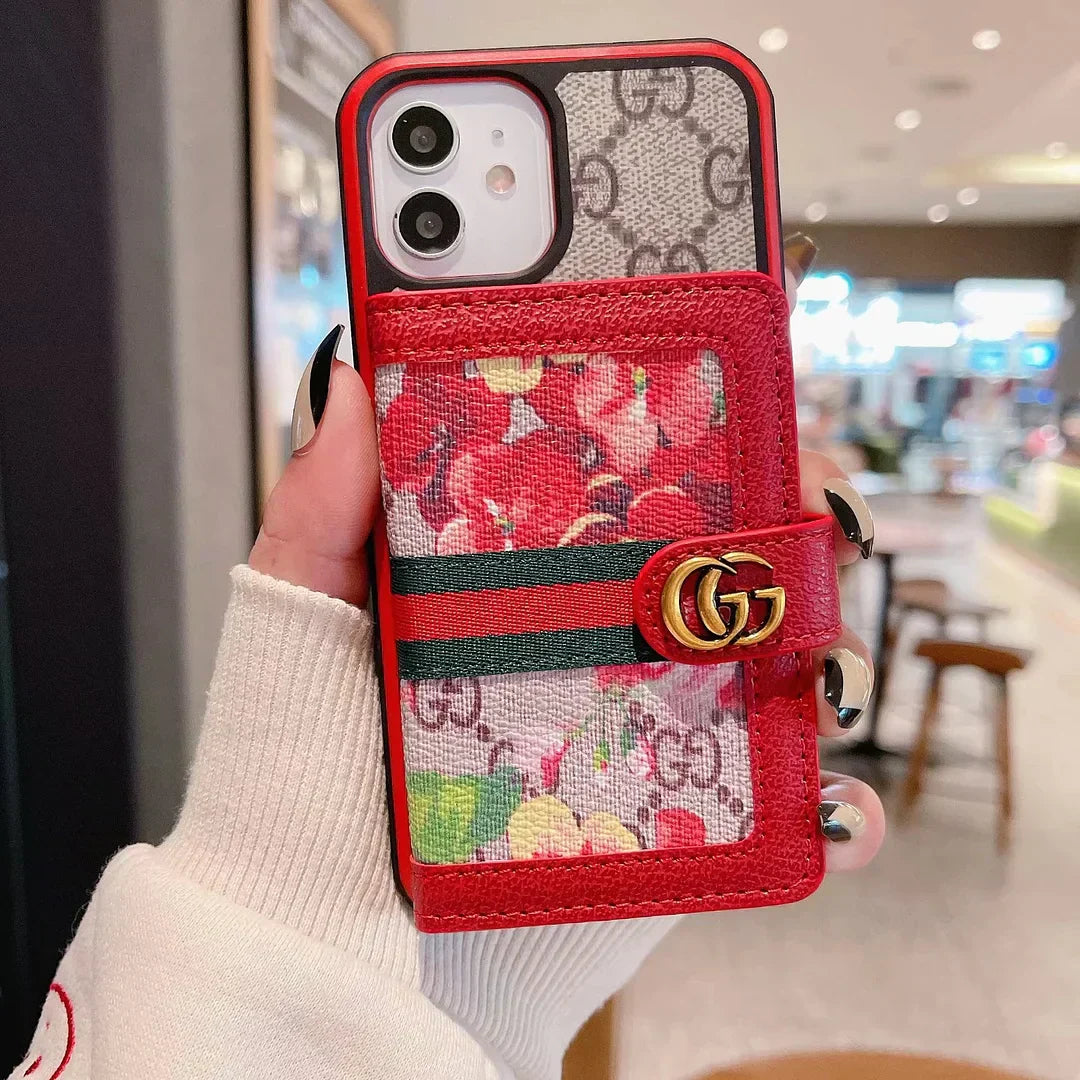 Gucci Iphone 16 Cardholder Max Cases – Luxury Designer Phone Case