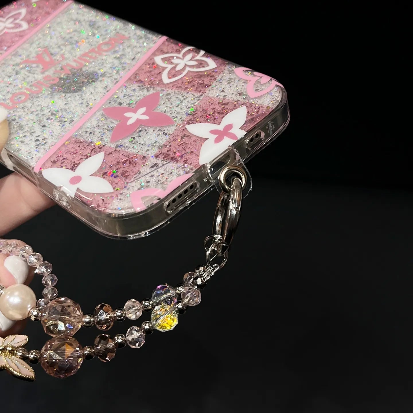 Designer Louis Vuitton Iphone 16 case – Slim Clear Phone Case