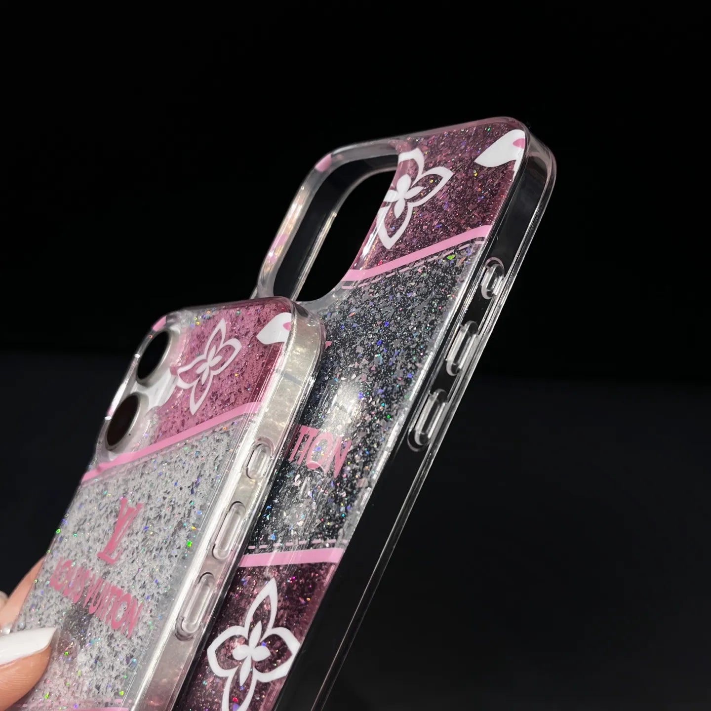 Designer Louis Vuitton Iphone 16 case – Slim Clear Phone Case