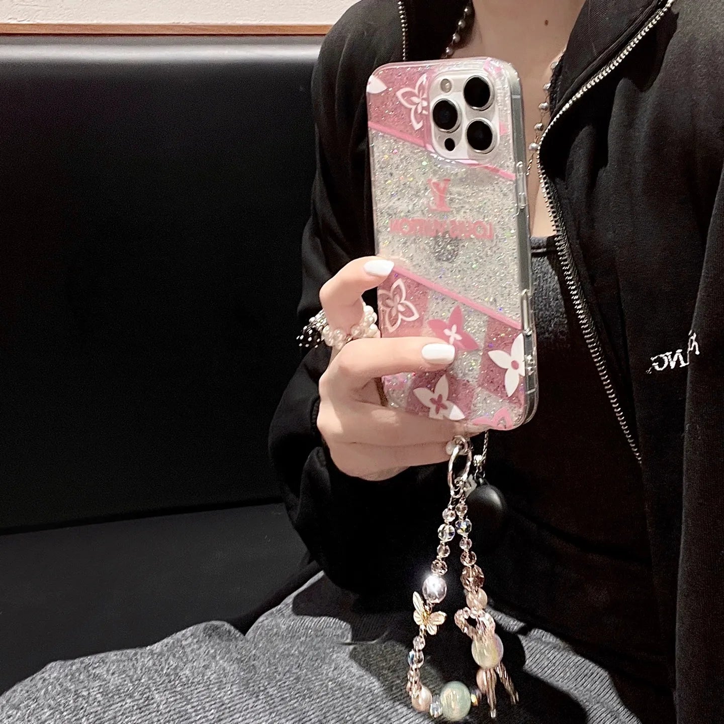 Designer Louis Vuitton Iphone 16 case – Slim Clear Phone Case