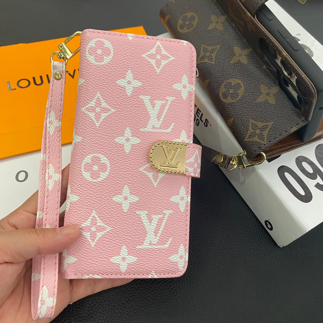 Luxury Designer Phone Wallet Case — Limited Stock!