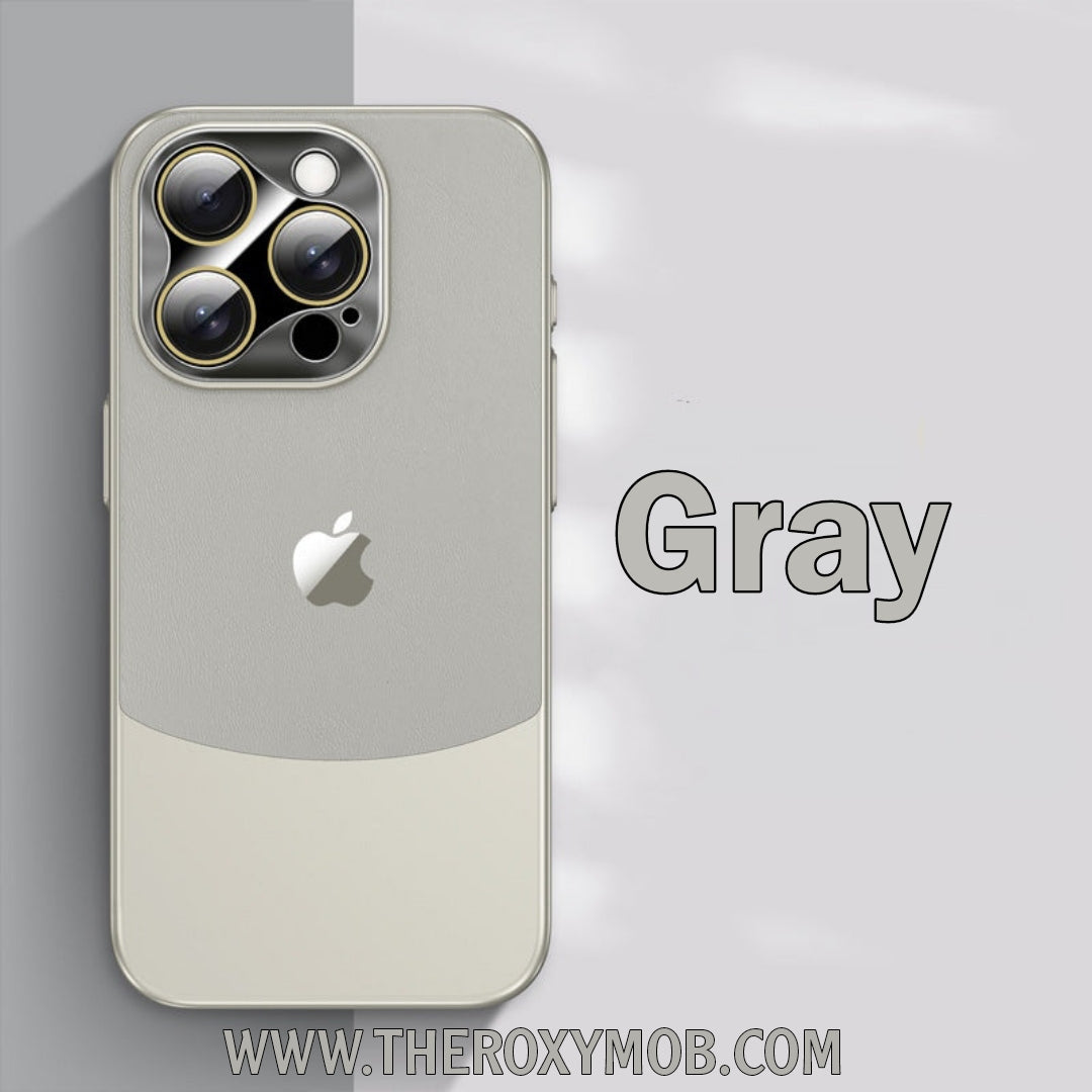 LUXURRY ADVANCED LEATHER CASE FOR IPHONE  15 14