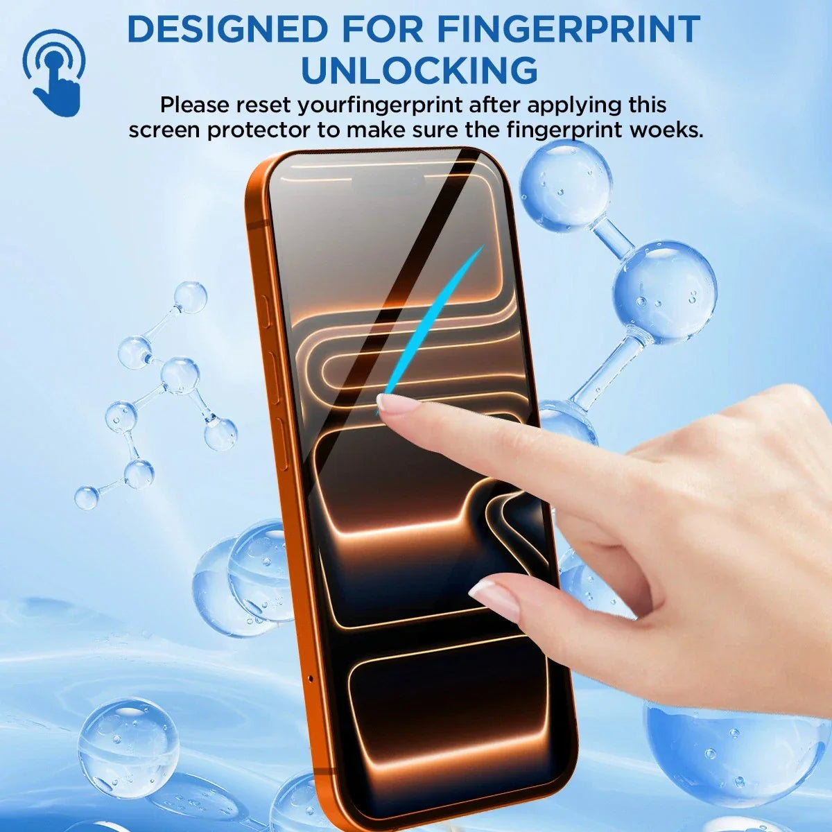 For Apple iPhone Tempered Glass Camera Lens & Screen Protector