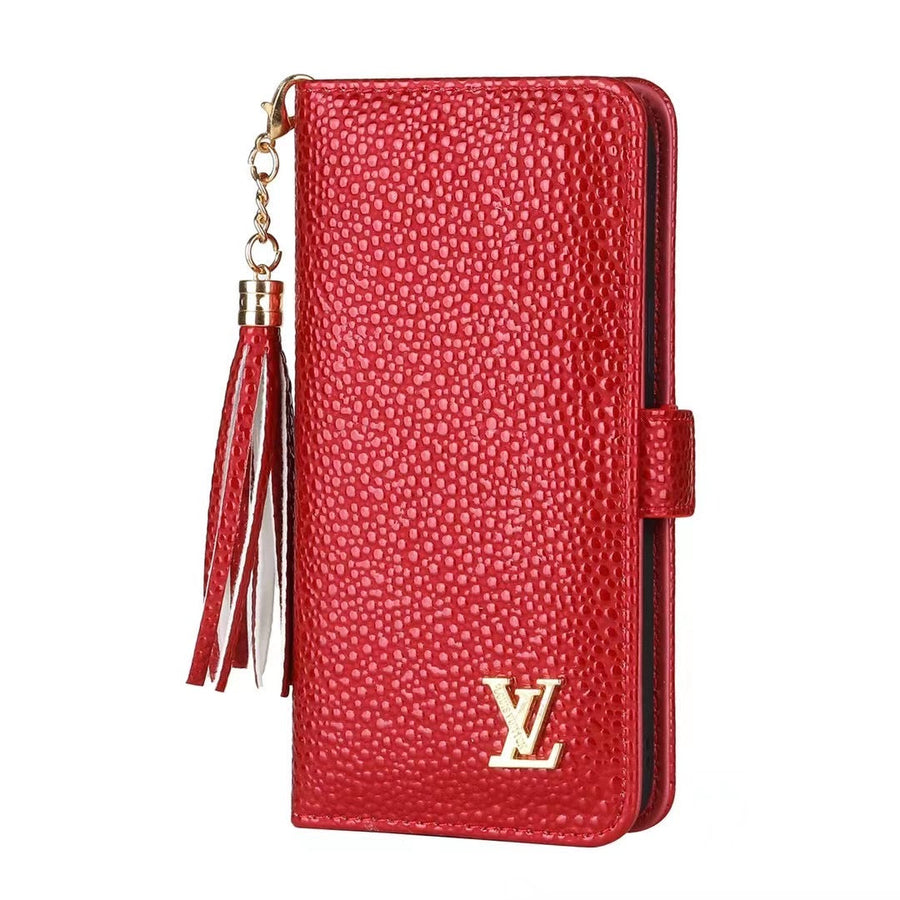 Designer LV Wallet Phone Case with Card Slot