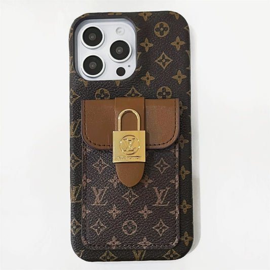 Louis Vuitton IPhone Crossbody Monogram Canvas iPhone Case