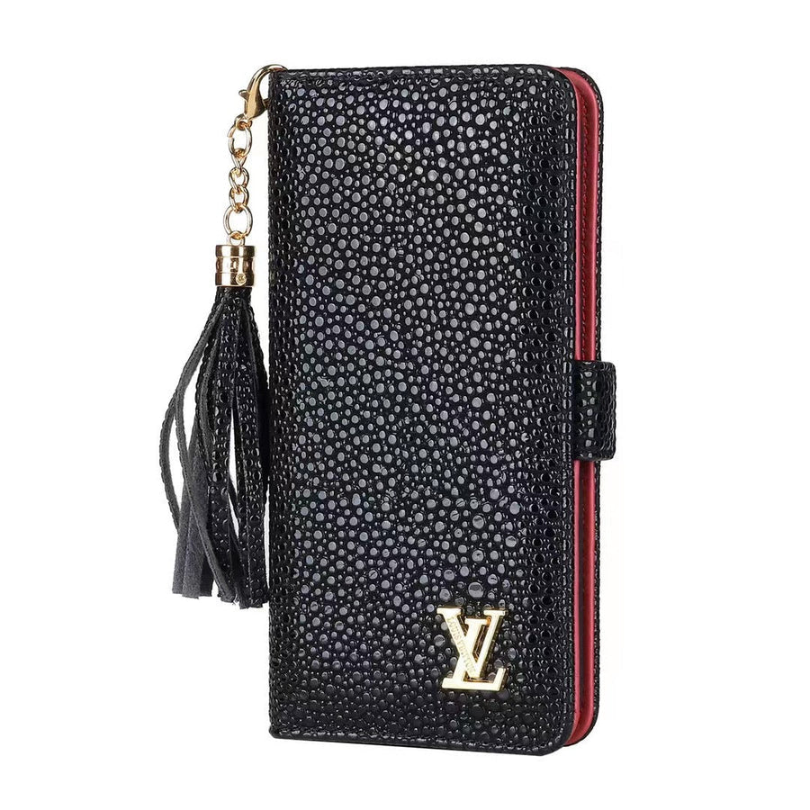 Designer LV Wallet Phone Case with Card Slot