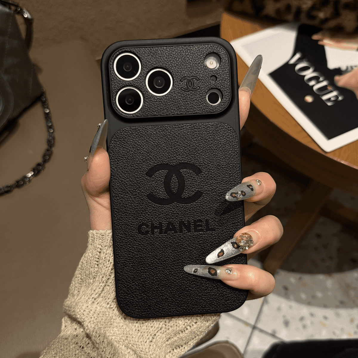Luxury Chanel Protective iPhone Case