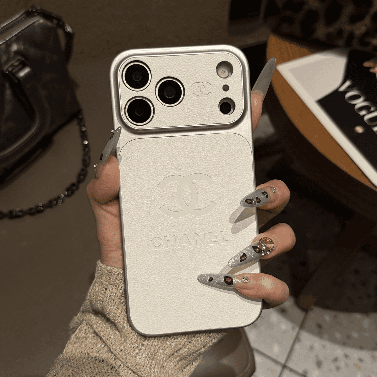 Luxury Chanel Protective iPhone Case