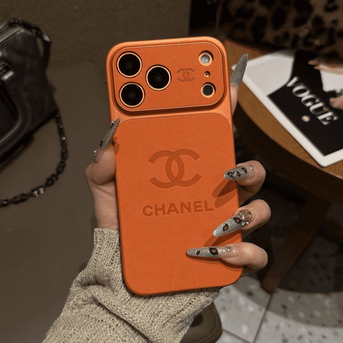 Luxury Chanel Protective iPhone Case