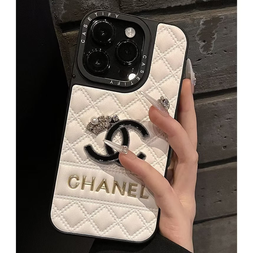 Luxury CHANEL CASE FOR IPHONE 16 15 14