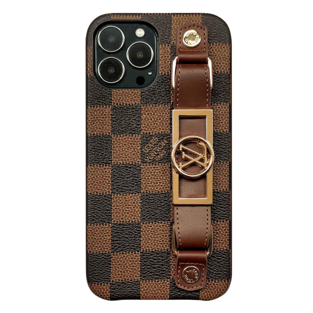 LUXURY LEATHER LV WRIST BAND IPHONE CASE